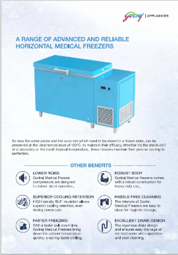 Godrej Pathology Storage Refrigerator
